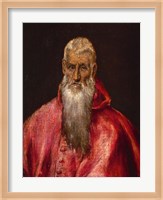 Saint Jerome as a Cardinal Fine Art Print