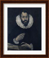 Portrait of Alonso de Herrera 1595-1605 Fine Art Print