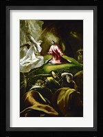 Christ at the Mount of Olives c. 1610 Fine Art Print