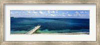 Beach Pier, Nassau, Bahamas Fine Art Print