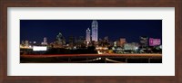 Dallas at Night Fine Art Print