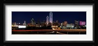 Dallas at Night Fine Art Print