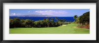 Wailea Golf Club, Maui, Hawaii Fine Art Print