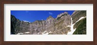 Glacier National Park Mountain Range, Montana Fine Art Print