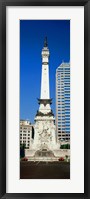 Soldiers' and Sailors' Monument, Indianapolis, Indiana Framed Print