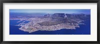 Aerial View of Cape Town, South Africa Fine Art Print