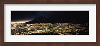 Cape Town at Night,  South Africa Fine Art Print