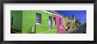 Colorful Houses, Cape Town, South Africa Fine Art Print
