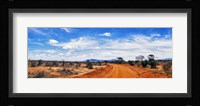 Dirt Road in Tsavo East National Park, Kenya Fine Art Print