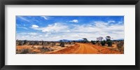 Dirt Road in Tsavo East National Park, Kenya Fine Art Print