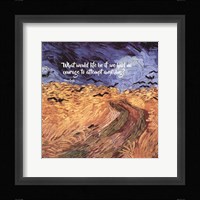 Courage - Van Gogh Quote 1 Fine Art Print