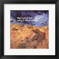 Courage - Van Gogh Quote 1 Fine Art Print