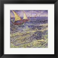For the Great - Van Gogh Quote 1 Fine Art Print