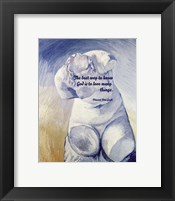 Know God - Van Gogh Quote 2 Fine Art Print