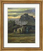 Great Things -Van Gogh Quote 6 Fine Art Print