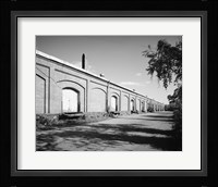 PERSPECTIVE VIEW OF SIDE - Norfolk and Western Freight Depot, Ninth and Eleventh Streets at bank of James River, Lynchburg Fine Art Print