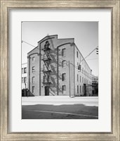 GENERAL VIEW, MAIN ST. FACADE AT LEFT, THIRTEENTH ST. SIDE AT RIGHT - Bowman and Moore Leaf Tobacco Factory, Main and Thirteenth Fine Art Print