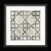 Neutral Metric V Framed Print