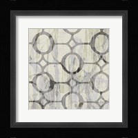 Neutral Metric IX Framed Print
