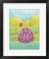 Happy Turtle II Framed Print