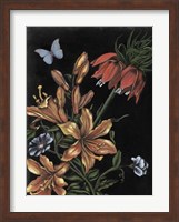 Dark Floral II Fine Art Print