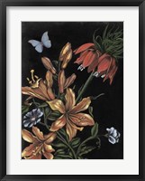 Dark Floral II Fine Art Print