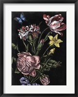 Dark Floral IV Fine Art Print