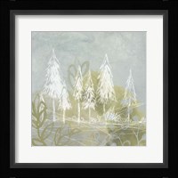Treeline Collage I Framed Print