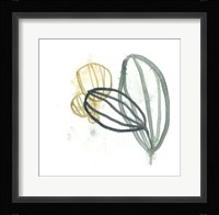 Abstract Sea Fan I Framed Print