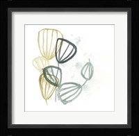 Abstract Sea Fan II Framed Print