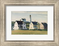 Lighthouse Village (also known as Cape Elizabeth), 1929 Fine Art Print