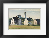 Lighthouse Village (also known as Cape Elizabeth), 1929 Fine Art Print