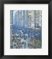 Fifth Avenue, 1919 Framed Print