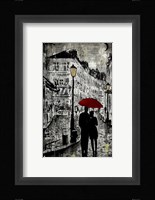 Rainy Promenade Fine Art Print
