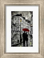 Rainy Promenade Fine Art Print