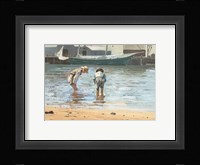 Boys Wading, 1873 Fine Art Print