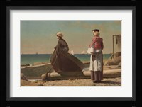 Dad's Coming!, 1873 Fine Art Print