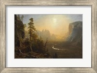 Yosemite Valley, Glacier Point Trail, ca. 1873 Fine Art Print