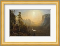 Yosemite Valley, Glacier Point Trail, ca. 1873 Fine Art Print