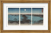 Kanazawa in Moonlight, 7th month, 1857 Fine Art Print