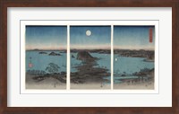 Kanazawa in Moonlight, 7th month, 1857 Fine Art Print