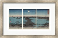 Kanazawa in Moonlight, 7th month, 1857 Fine Art Print