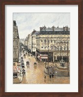 Rue Saint-Honore in the Afternoon. Effect of Rain, 1897 Fine Art Print