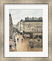 Rue Saint-Honore in the Afternoon. Effect of Rain, 1897 Fine Art Print