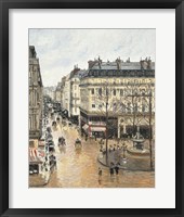 Rue Saint-Honore in the Afternoon. Effect of Rain, 1897 Fine Art Print