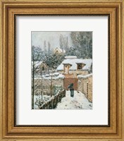 Snow at Louveciennes, 1874 Fine Art Print