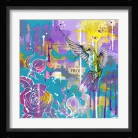 A Hummingbird's Folly Fine Art Print
