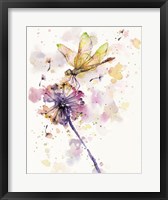 Dragonfly & Dandelion Fine Art Print