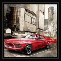 Red Rocket (detail) Fine Art Print