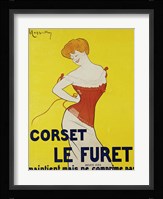 Corset le Furet, 1901 Fine Art Print